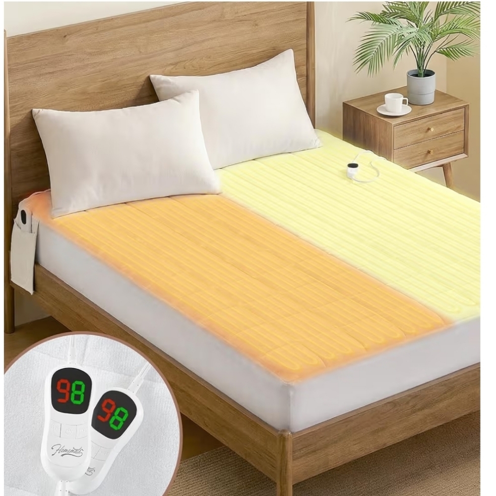 Heated Mattress Pad Queen Size
